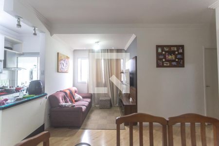 Sala de estar de apartamento à venda com 2 quartos, 55m² em Vila Planalto, São Bernardo do Campo