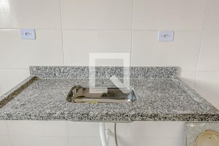 Detalhe Sala Cozinha e Lavanderia de apartamento à venda com 1 quarto, 25m² em Brás, São Paulo