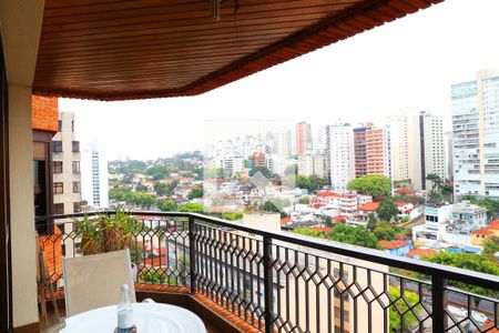 Varanda Sala de apartamento à venda com 3 quartos, 168m² em Santa Cecilia, São Paulo
