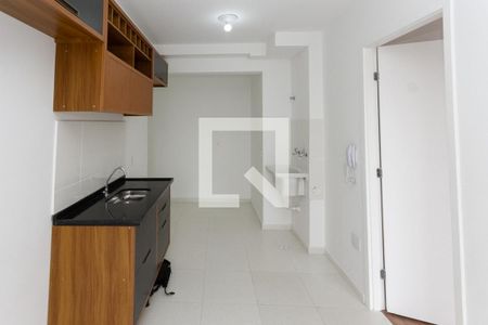 Sala/Cozinha de apartamento à venda com 1 quarto, 35m² em Vila Tolstoi, São Paulo