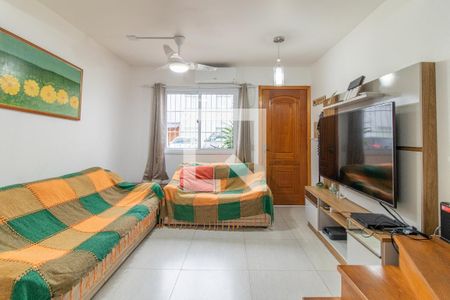 Sala de casa de condomínio à venda com 3 quartos, 110m² em Aberta dos Morros, Porto Alegre