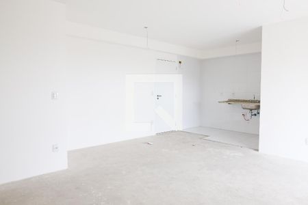 Sala de apartamento à venda com 2 quartos, 72m² em Campestre, Santo André