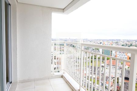 Varanda da Sala de apartamento à venda com 2 quartos, 59m² em Campestre, Santo André