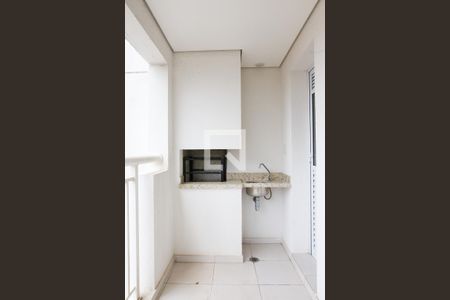 Varanda da Sala de apartamento à venda com 2 quartos, 59m² em Campestre, Santo André