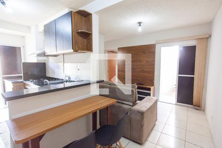 Sala de apartamento para alugar com 3 quartos, 73m² em Jardim Europa, Uberlândia