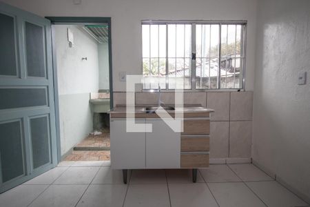 Cozinha de casa para alugar com 1 quarto, 40m² em Assunção, São Bernardo do Campo