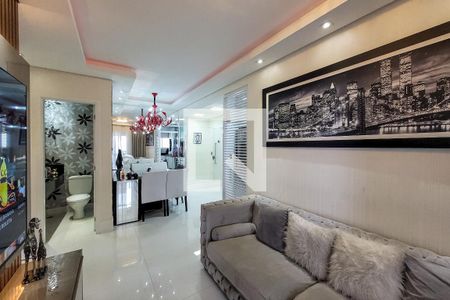 Sala de apartamento à venda com 2 quartos, 68m² em Jardim Piqueroby, São Paulo