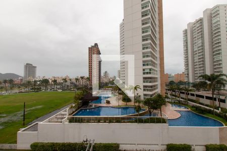 Varanda - Vista de apartamento para alugar com 3 quartos, 110m² em Enseada, Guarujá