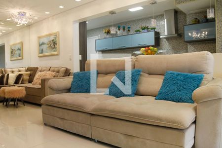 Sala de apartamento à venda com 3 quartos, 125m² em Jardim São Caetano, São Caetano do Sul