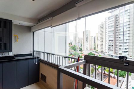 Varanda de apartamento para alugar com 2 quartos, 57m² em Chácara Inglesa, São Paulo