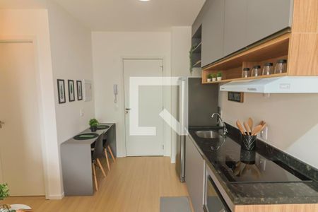 Sala / Cozinha de apartamento para alugar com 1 quarto, 32m² em Butantã, São Paulo