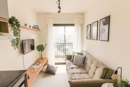 Sala / Cozinha de apartamento para alugar com 1 quarto, 32m² em Butantã, São Paulo