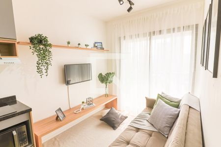 Sala / Cozinha de apartamento para alugar com 1 quarto, 32m² em Butantã, São Paulo