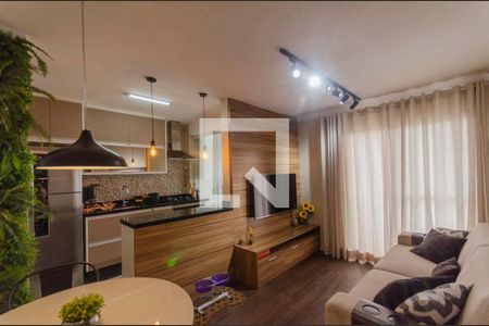 Sala de apartamento para alugar com 1 quarto, 48m² em Vila Londrina, São Paulo