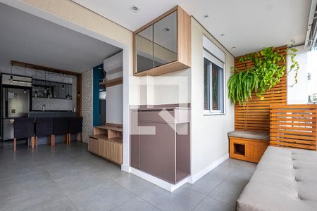 Sala - Varanda de apartamento para alugar com 3 quartos, 68m² em Vila Pompéia, São Paulo