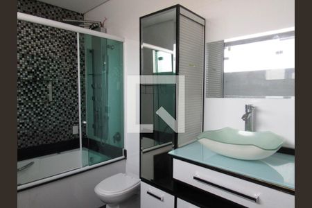Banheiro da suite 1 de casa à venda com 4 quartos, 292m² em Olímpico, São Caetano do Sul