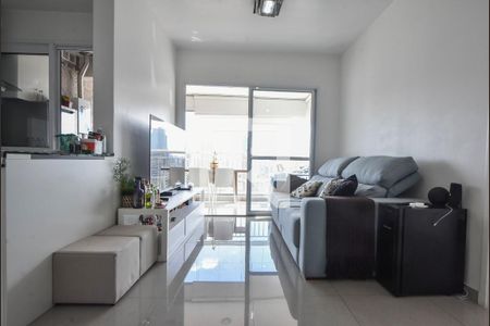 Sala de Estar  de apartamento para alugar com 1 quarto, 49m² em Vila Cordeiro, São Paulo