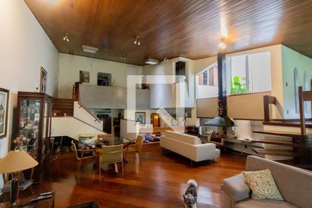 Sala de casa para alugar com 3 quartos, 560m² em Campestre, Santo André