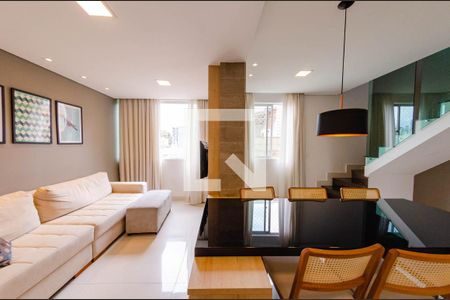 Sala de apartamento à venda com 3 quartos, 180m² em Buritis, Belo Horizonte