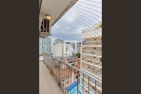 Varanda de apartamento à venda com 2 quartos, 80m² em Botafogo, Rio de Janeiro