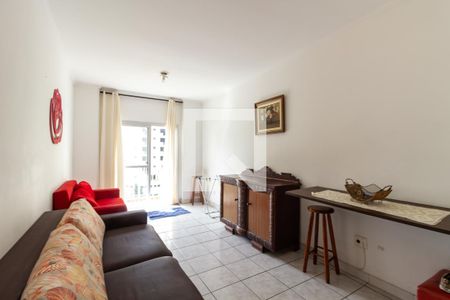 Sala de apartamento para alugar com 2 quartos, 77m² em Tupiry, Praia Grande