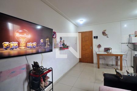 Sala de apartamento à venda com 2 quartos, 100m² em Parque Capuava, Santo André