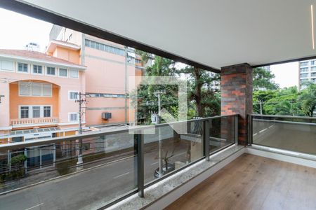 Varanda de apartamento à venda com 1 quarto, 89m² em Moema, São Paulo