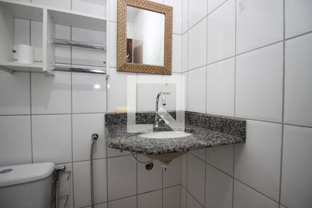 Banheiro da Suíte de kitnet/studio para alugar com 1 quarto, 37m² em Norte (águas Claras), Brasília