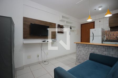 Sala de kitnet/studio para alugar com 1 quarto, 37m² em Norte (águas Claras), Brasília