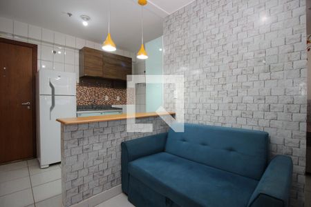 Sala de kitnet/studio para alugar com 1 quarto, 37m² em Norte (águas Claras), Brasília