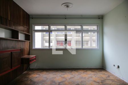 Sala de apartamento para alugar com 3 quartos, 100m² em Gonzaga, Santos