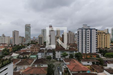 Vista de apartamento para alugar com 3 quartos, 100m² em Gonzaga, Santos