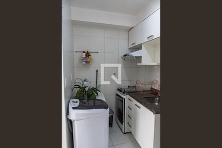 Cozinha de apartamento à venda com 1 quarto, 31m² em Liberdade, São Paulo