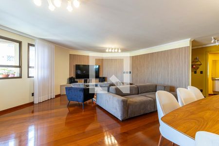 Sala de apartamento à venda com 5 quartos, 200m² em Vila Assunção, Santo André