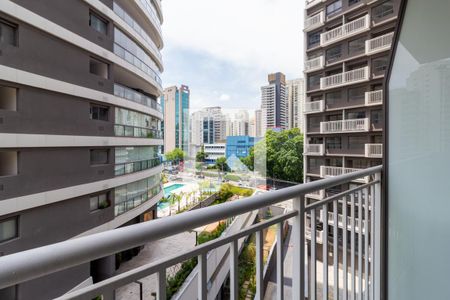 Varanda de apartamento para alugar com 1 quarto, 29m² em Vila Nova Conceição, São Paulo