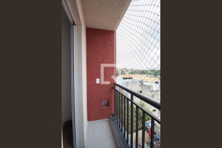 Varanda da Sala de apartamento para alugar com 1 quarto, 28m² em Freguesia do Ó, São Paulo