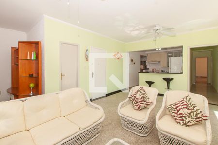 Sala de apartamento para alugar com 4 quartos, 90m² em Loteamento Joao Batista Juliao, Guarujá