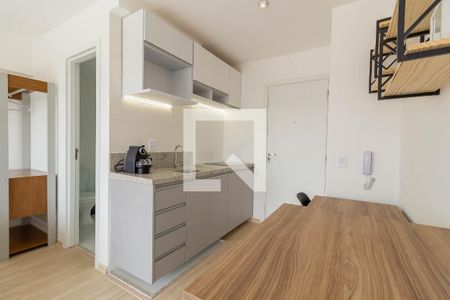 Studio - Cozinha  de kitnet/studio para alugar com 1 quarto, 26m² em Liberdade, São Paulo