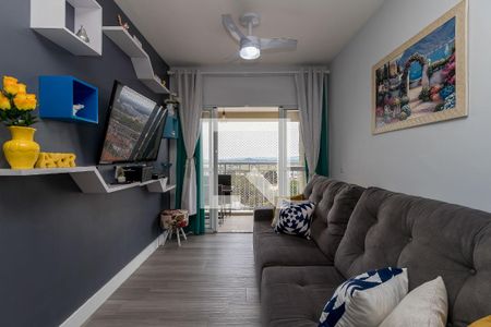 Sala de apartamento à venda com 3 quartos, 82m² em Medeiros, Jundiaí