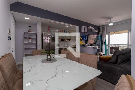 Sala de Jantar de apartamento à venda com 3 quartos, 82m² em Medeiros, Jundiaí