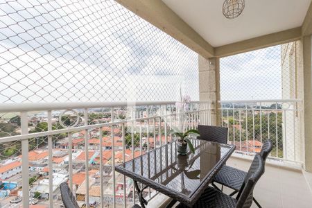 Varanda Gourmet de apartamento à venda com 3 quartos, 82m² em Medeiros, Jundiaí