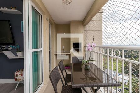 Varanda Gourmet de apartamento à venda com 3 quartos, 82m² em Medeiros, Jundiaí