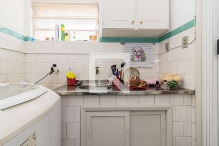 Cozinha de kitnet/studio à venda com 0 quarto, 21m² em Menino Deus, Porto Alegre