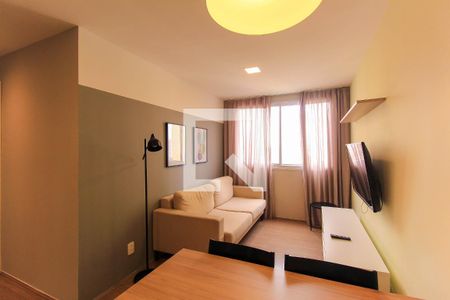 Sala de apartamento para alugar com 2 quartos, 45m² em Jardim Brasília (zona Norte), São Paulo