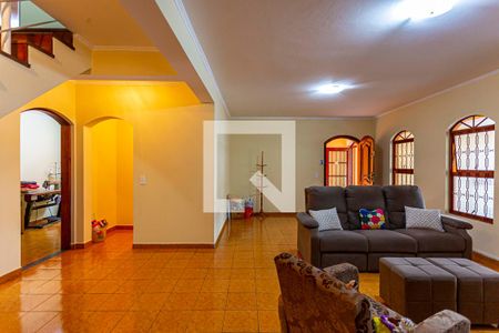 Sala de casa para alugar com 4 quartos, 300m² em Vila Cecília Maria, Santo André