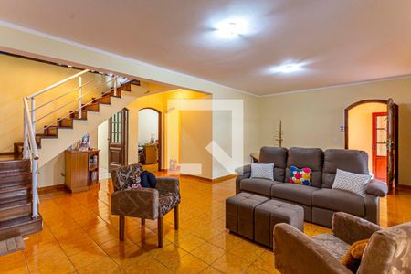 Sala de casa para alugar com 4 quartos, 300m² em Vila Cecília Maria, Santo André