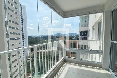 Varanda da Sala de apartamento para alugar com 1 quarto, 50m² em Alphaville Empresarial, Barueri