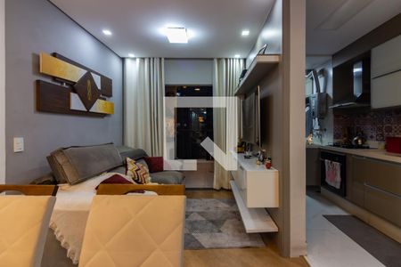 Sala  de apartamento para alugar com 2 quartos, 53m² em Bussocaba, Osasco