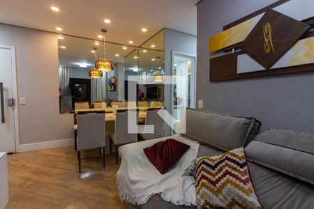 Sala  de apartamento à venda com 2 quartos, 53m² em Bussocaba, Osasco