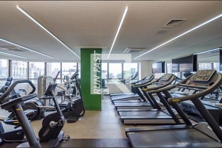 Studio para alugar com 78m², 1 quarto e 1 vaga Studio para alugar com 78m², 1 quarto e 1 vagaAcademia